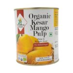 24 Mantra Organic Kesar Mango Pulp (No Added Sugar)-min