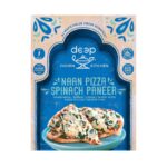Deep Frozen Naan Pizza Spinach and Paneer Cheese 8.5oz-min